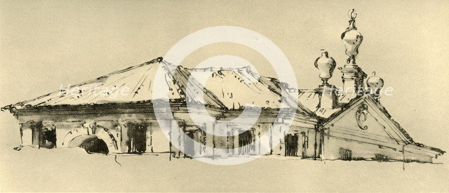 'Roof-Storey of a Villa', 1757, (1928). Artist: Giovanni Battista Tiepolo.