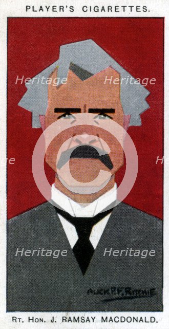 Ramsay MacDonald, British Prime Minister, 1926.Artist: Alick P F Ritchie