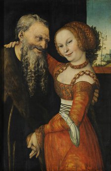 The Ill-matched Couple, ca 1530.