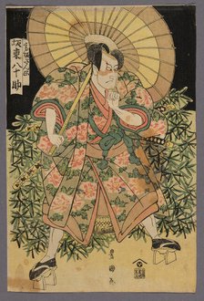 The Actor Bando Yasosuke, 1801/08. Creator: Utagawa Toyokuni I.