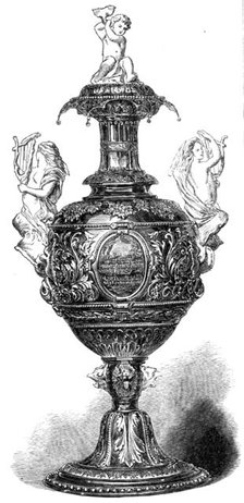 Royal Victoria Yacht-Club Regatta: the Commodore's Cup, 1864. Creator: Unknown.