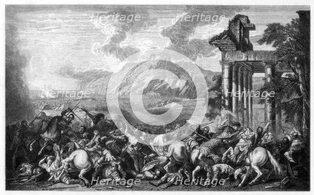 'Heroic Battle', 1652-1664 (1870). Artist: Roland Brunier
