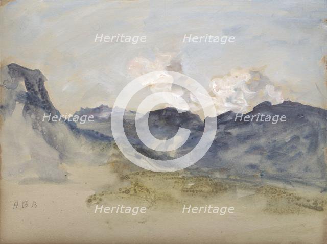 In the Alps. Creator: Hercules Brabazon (British, 1821-1906).