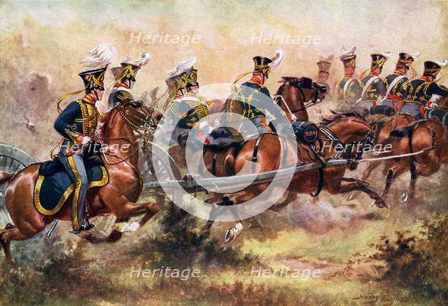 'Royal Horse Artillery, c1832', (c1920). Creator: Harry Payne.