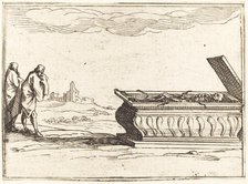The Tomb, 1628. Creator: Jacques Callot.