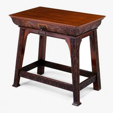 Side Table, England, c. 1890. Creator: Arthur Heygate Mackmurdo.
