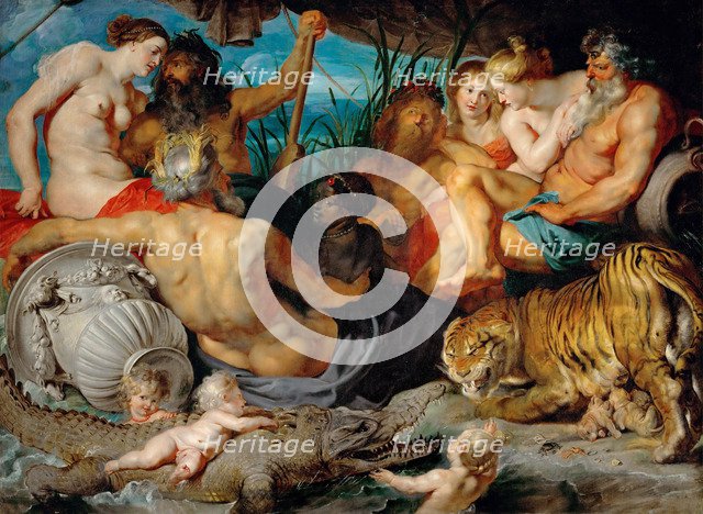 The Four Rivers of Paradise (The Four Continents).