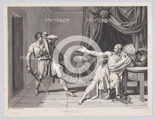 Marius, 1780-1817. Creator: Johann Heinrich Lips.