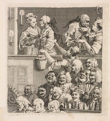 The Laughing Audience, 1733. Creator: William Hogarth (British, 1697-1764).