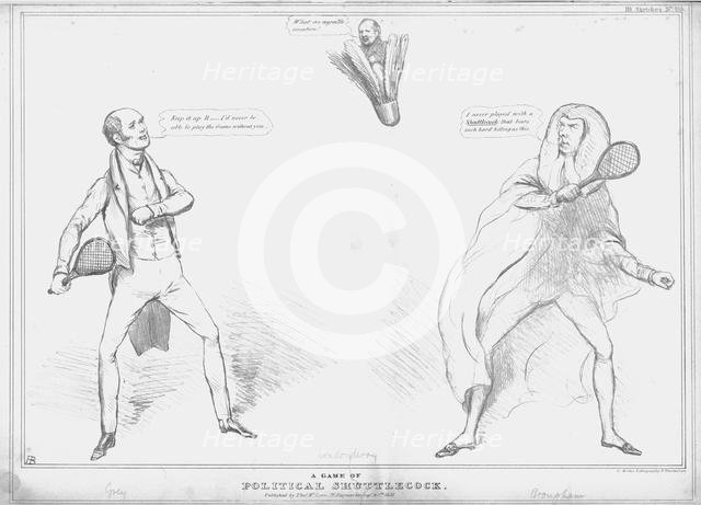 'A game of Political Shuttlecock', 1831. Creator: John Doyle.