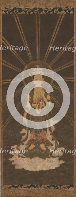 Descent of Eleven-Headed Kannon, mid-late 16th century. Creator: Unknown.