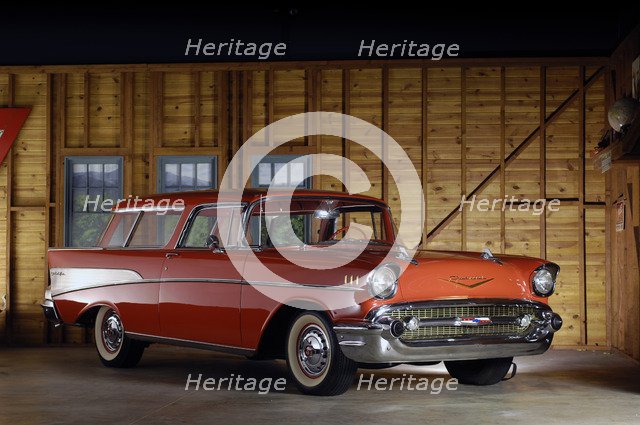 Chevrolet Nomad 1957. Artist: Simon Clay.
