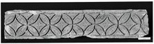 Fragment from a Post or Lintel with Leaves Branching from a Running Vine, Egypt, 6th-7th cent. Creator: Unknown.