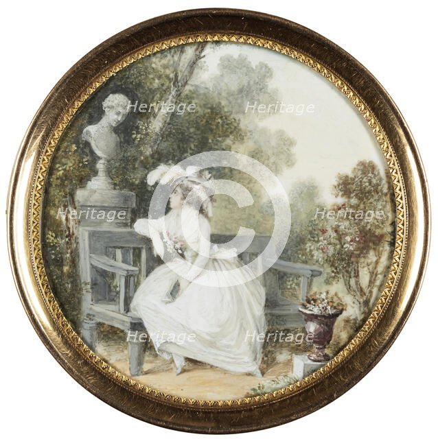 Park scene. Creator: Nicolas Lavreince.