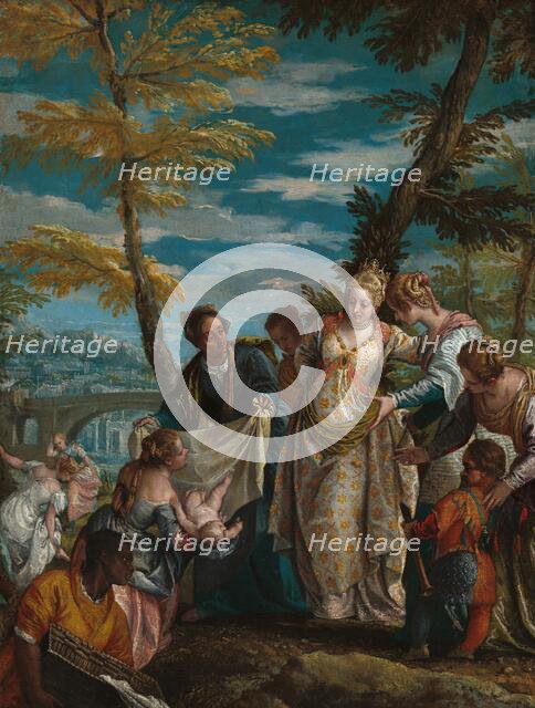 The Finding of Moses, c. 1581/1582. Creator: Paolo Veronese.
