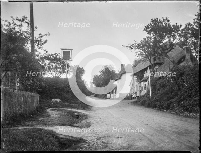 Rose and Crown, Butler's Cross, Ellesborough, Wycombe, Buckinghamshire, 1910. Creator: Katherine Jean Macfee.