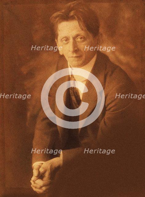 Portrait of the composer Alexander von Zemlinsky (1871-1942), 1915. Creator: Anonymous.