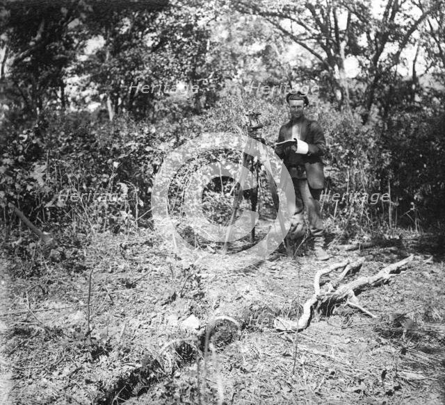 Members of an Expedition in Suchan, 1920-1929. Creator: Mikhail Alekseevich Pavlov.