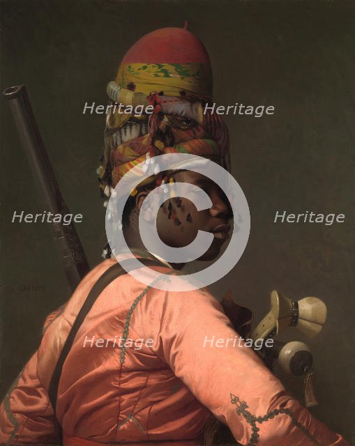 Bashi-Bazouk, 1868-69. Creator: Jean-Leon Gerome.
