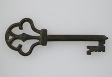 Key, German or South Netherlandish, 15th century. Creator: Unknown.