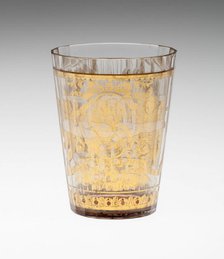 Beaker, Bohemia, c. 1730. Creator: Bohemia Glass.