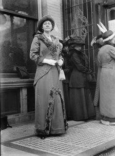 Lois Irene Kimsey Marshall at Mrs. W. Wilson, 1st Breakfast, 1913. Creator: Harris & Ewing.