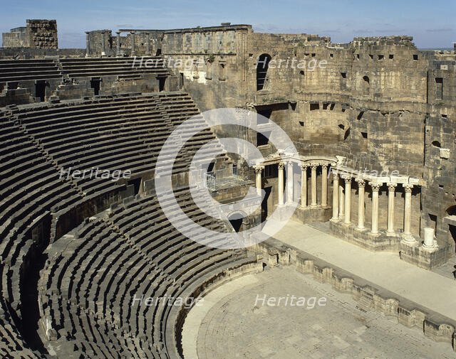 Roman Theatre, Bosra, Syria, 2001. Creator: LTL.