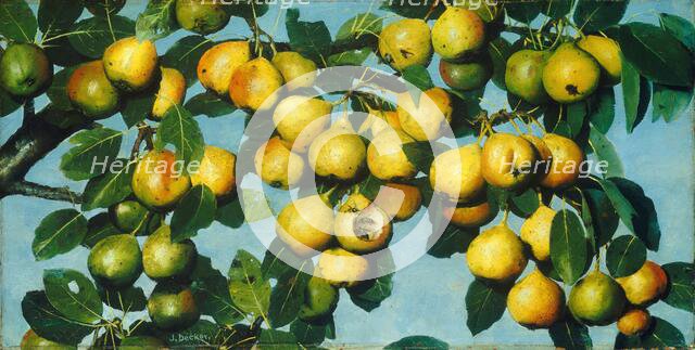 Ripening Pears, c. 1884/1885. Creator: Joseph Decker.