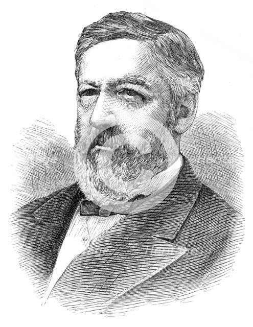 Mr. James G. Blaine, U. S. Secretary of State, 1881. Creator: Unknown.