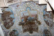 Paintings on the ceiling of the Cathedral of Evora, Portugal, 2009. Artist: Samuel Magal