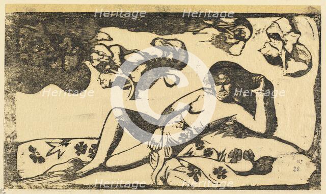 Te Arii Vahine (Lady of Royal Blood), in or after 1895. Creator: Paul Gauguin.