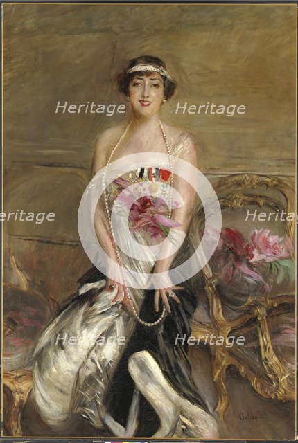 Portrait of Lady Michelham, c. 1917.
