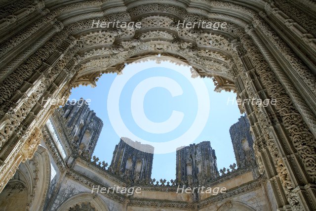 Portal of the Unfinished Chapels, Monastery of Batalha, Batalha, Portugal, 2009  Artist: Samuel Magal