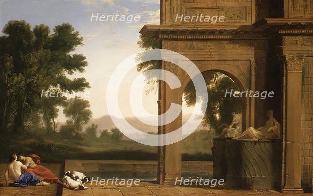 Classical Landscape with Figures. Creator: Henri Mauperché.
