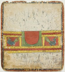 Peacock Throne, from a Set of Initiation Cards (Tsakali), 14th/15th century. Creator: Unknown.