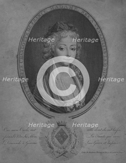 Marie Therese of Angouleme, Duchesse de Bourbon, early 19th century? Creator: Unknown.