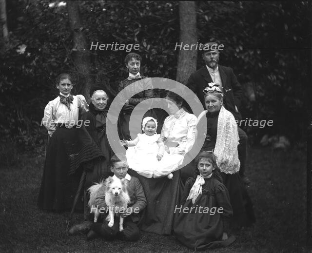 Elizabeth Esplain L'Estrange, Aunt Minnie Henderson, Emily Francis L'Estrange..., 1897. Creator: Robert Augustus Henry L'Estrange.
