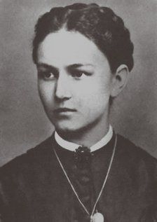 Nadezhda Nikolayevna Rimskaya-Korsakova née Purgold, 1860s.