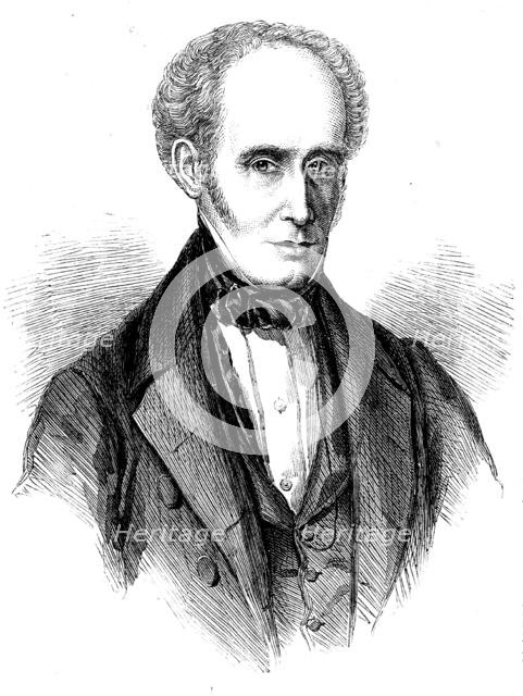 The Late Mr. George Combe, 1858. Creator: Unknown.