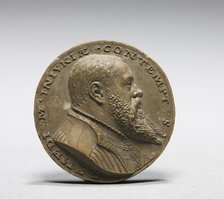 Model for the Obverse of the Medal of Son of Martin III Geuder, c. 1535-1540. Creator: Matthes Gebel (German, c. 1500-1574).