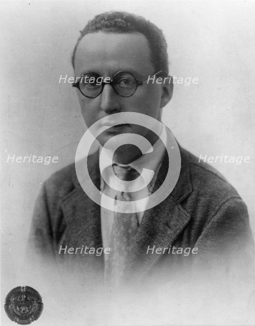 Jerome Kern (1885-1945), American composer. Artist: Unknown