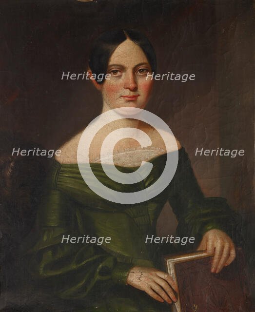 Portrait of Mrs. Benjamin Conklin, 1813-1873. Creator: John Insco Williams.