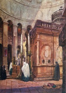 'The Rotunda and Chapel of the Holy Sepulchre', 1902. Creator: John Fulleylove.