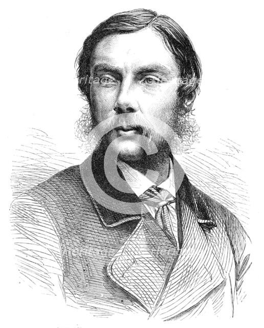 The movers and seconders of the addresses in both Houses of Parliament: Lord Richard Grosvenor, 1864 Creator: Unknown.