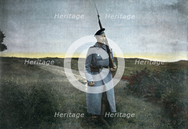 Russian sentry, c1890. Artist: Gillot