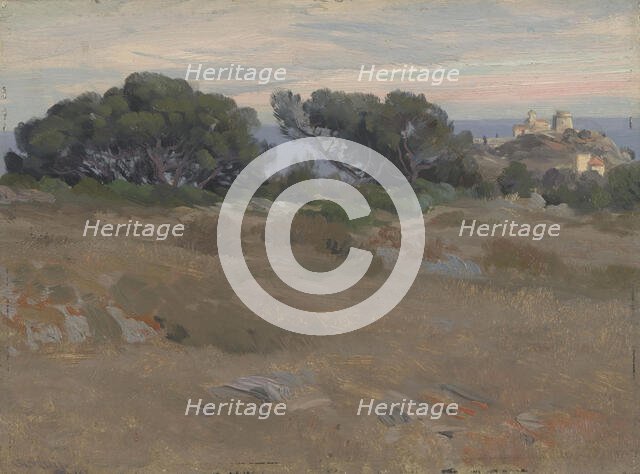 From the Riviera, 1892. Creator: Christian Skredsvig.