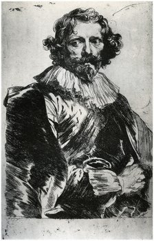 'Portrait of Lucas Vorsterman', 1627-1632 (1958). Artist: Unknown