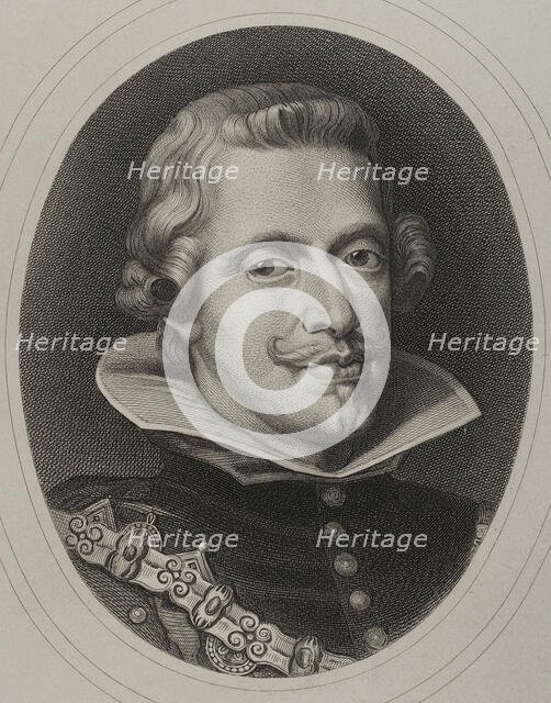 Philip IV, (1605-1665). King of Spain (1621-1665), 1879. Creators: Magin Pujadas, Alphonse Charles Masson.