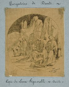 Dante's Purgatory, c. 1857. Creator: Jules Elie Delaunay.