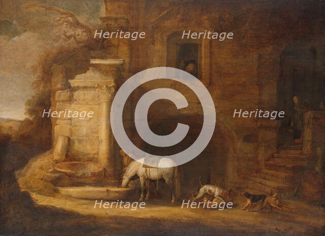 Return of the Falconer, 1637. Creator: Simon de Vlieger.